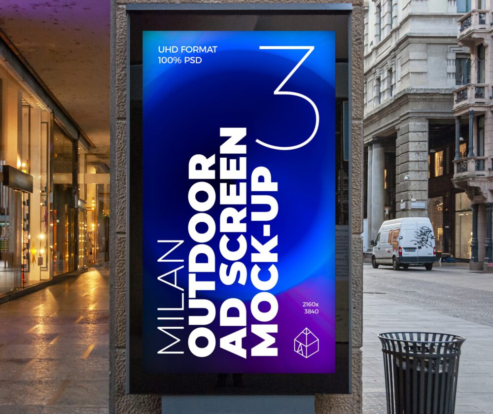 instalar iluminación LED en Valencia - pantalla en la calle