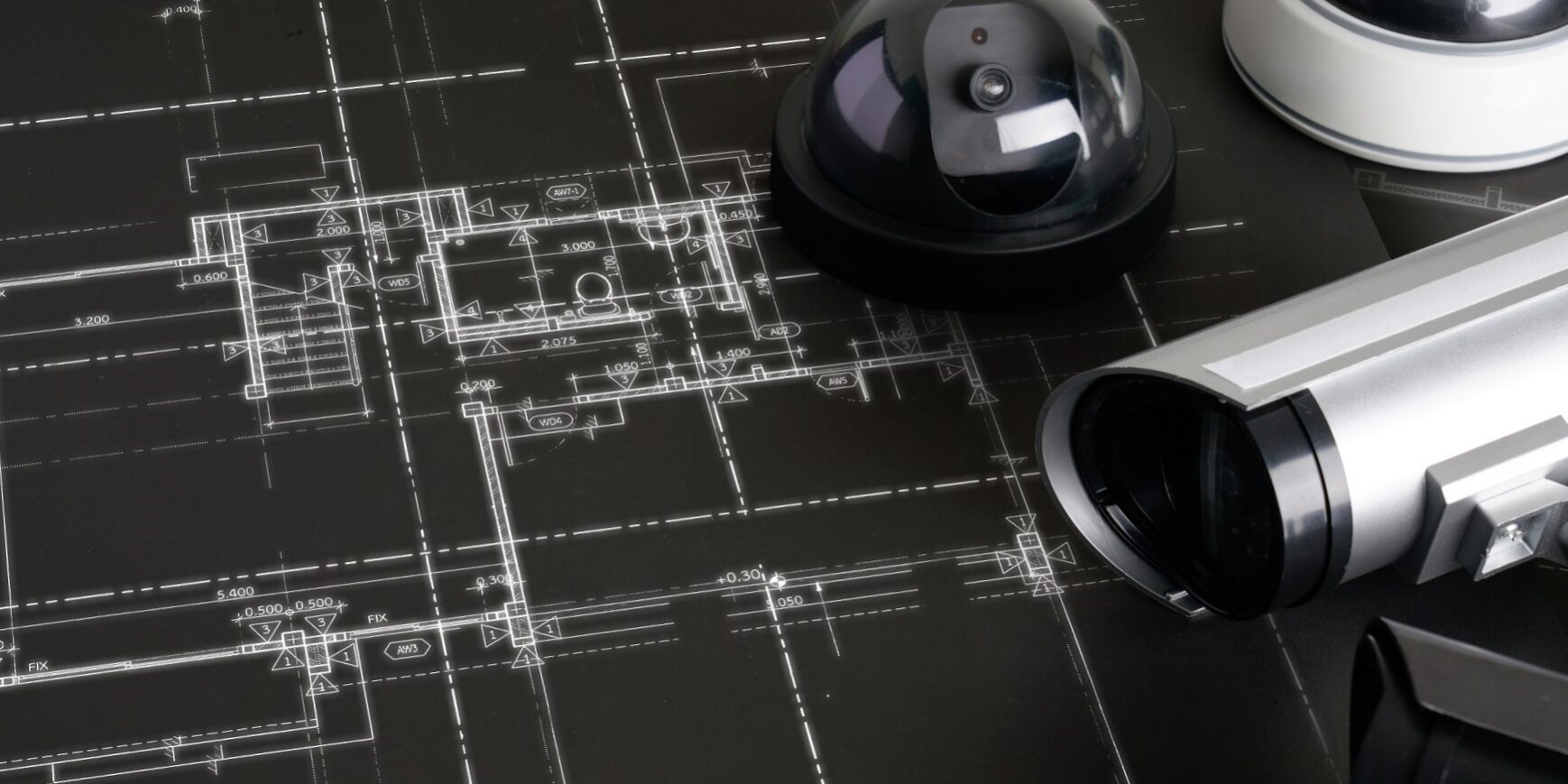 cámaras conectadas a central en Valencia - plano