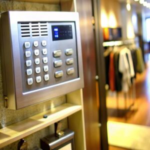 Alarmas para negocios en Valencia - Marrón